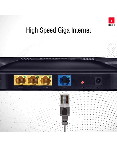 iBall iB-WRD12GN Router Broadband Giga WAN 12000 M -2