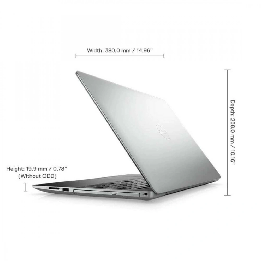 Dell Inspiron 3593 10th Gen i5-1035G1/8GB/512GB SSD/15.6-inch FHD/‎8GB Integrated Graphics/Win 10 Home + MS Office/Silver-2