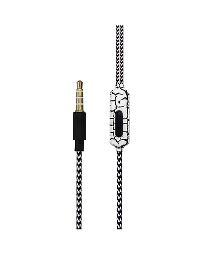Astrum EB200 White Zebra/Red Zebra/Mobile Wired Earphone-White Zebra-1
