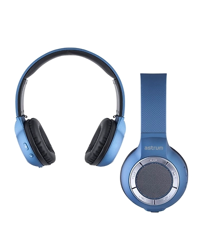 Astrum HT300 Black/Blue/Bluetooth Earphone-Blue-1