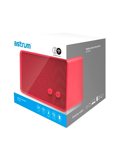 Astrum  ST180/Black/Red/Blue/Gray/Bluetooth Speakers-ST180_Red