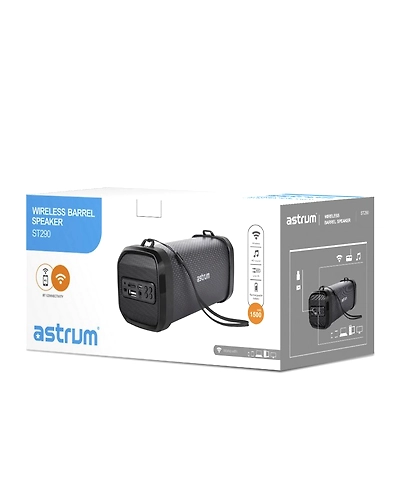 Astrum  ST290/Black/Wireless Barell Speakers-2