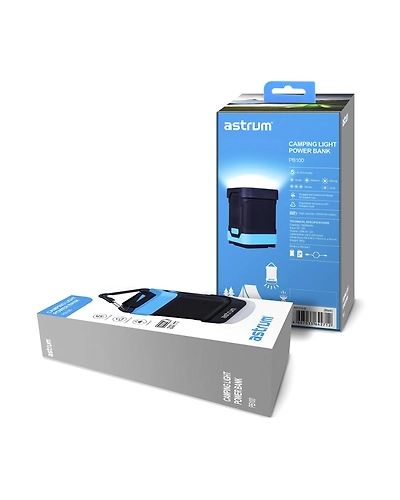 Astrum  PB100/ Black + Blue/Powerbank-2
