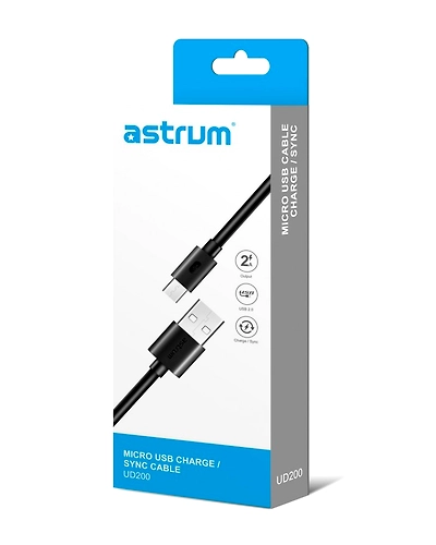 Astrum  UD200/Black/Mobility Premium Cables-2