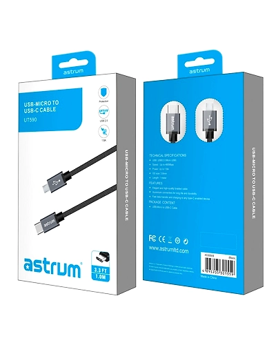 Astrum  UT550/Black/Mobility Premium Cables-2
