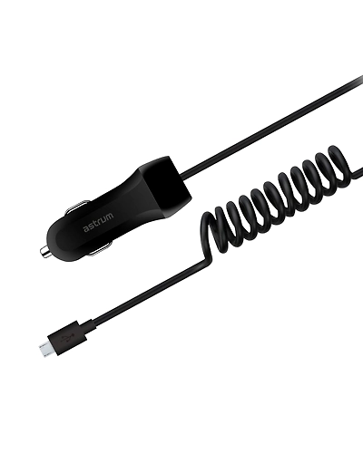 Astrum  CC240/Black/White/USB Car Chargers-CC240_Black