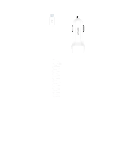 Astrum  CC240/Black/White/USB Car Chargers-CC240_White