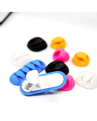 Astrum  CO100/Multi Color/Cable Organizer Clips-2