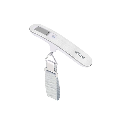 Astrum  WS040/Digital LCD Luggage Scale/silver/Weighing Scale-WS040_whit