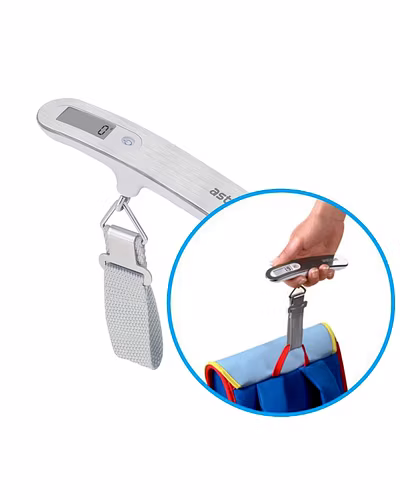 Astrum  WS040/Digital LCD Luggage Scale/silver/Weighing Scale-1