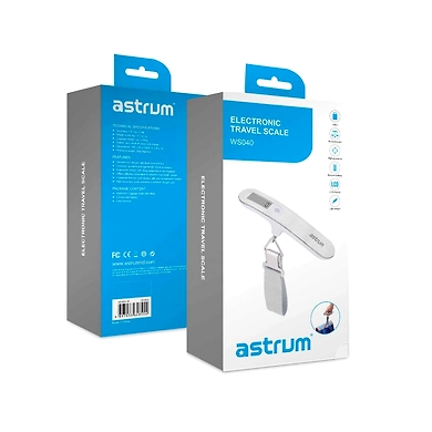 Astrum  WS040/Digital LCD Luggage Scale/silver/Weighing Scale-2