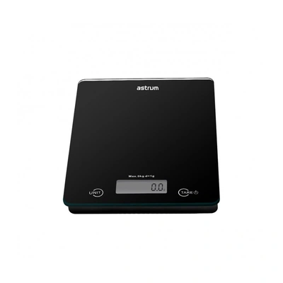 Astrum WS050/Digital Kitchen Scale/Black/Weighing Scale