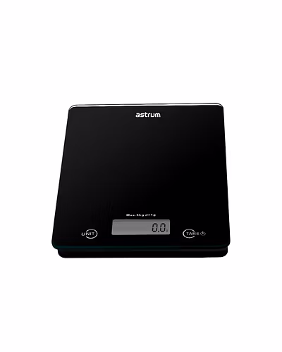 Astrum  WS050/Digital Kitchen Scale/Black/Weighing Scale-WS050_blck