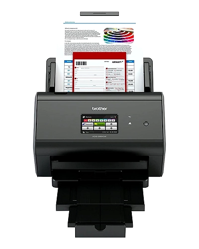 Brother  ADS- 2800W/Wired &amp; Wireless Network Document /Scanner-ADS-2800W