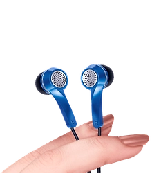 Fingers  SoundGlitz - Blue+Silver | Black + Gold | Burgundy+Gold/Earphone