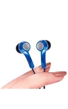 Fingers  SoundGlitz - Blue+Silver | Black + Gold | Burgundy+Gold/Earphone