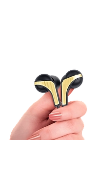 Fingers  SoundBoomerang - Ink Black + Gold|Imperial Blue + Silver/Earphone