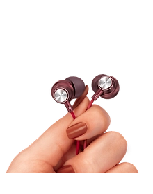 Fingers  PowerSoniq - Sandstone  |  Burgundy/Earphone