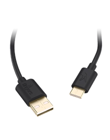 Fingers  FMC-TypeC-1.5/Black/Caramel Brown/Mobile Cable