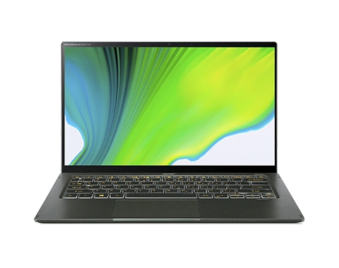 Acer  Swift 5 SF514-55TA  Core i7-1165G7/16GB DDR4X/1024GB PCIe NVMe SSD/14&quot; FHD IPS Touch -BLK/Intel Iris Xe/Windows10/Mist Green-