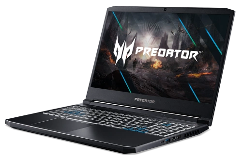 Acer  PH315-53  Core i7-10750H/8GB/256GB PCIe NVMe SSD + 1TB 7.2K/15.6&quot; FHD IPS 240Hz slim bezel LCD, 72% NTSC, 3ms/NVIDIA® GeForce RTX™ 2070/Windows 10/Abyssal Black, Alexa Built-in-2