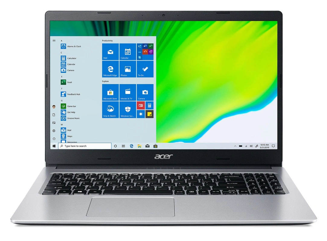 Acer  Aspire 3 Thin A315-23  AMD R5-3500U/8GB/512GB SSD/15.6&quot; FHD/Radeon™ Vega 8/Windows 10/Pure Silver-