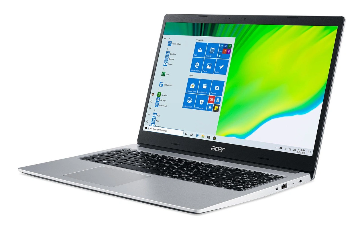 Acer  Aspire 3 Thin A315-23  AMD R5-3500U/8GB/512GB SSD/15.6&quot; FHD/Radeon™ Vega 8/Windows 10/Pure Silver-2