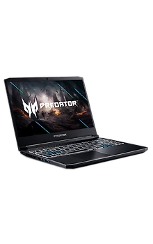 Acer  Helios 300 PH315-53  Core i7-10750H/16GB/256GB PCIe NVMe SSD + 1TB 7.2K/15.6" FHD IPS 240Hz slim bezel LCD, 72% NTSC, 3ms/NVIDIA® GeForce RTX™ 2070/Windows 10/Abyssal Black