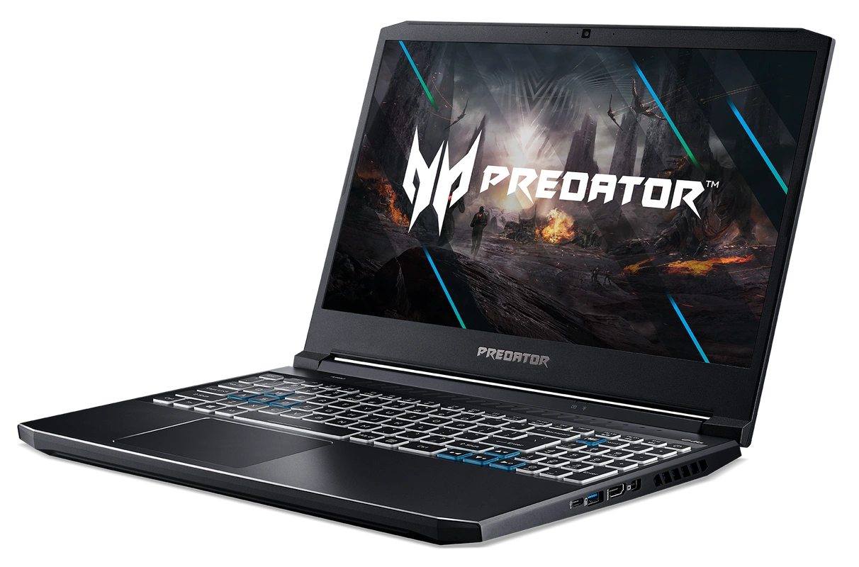 Acer  Helios 300 PH315-53  Core i7-10750H/16GB/256GB PCIe NVMe SSD + 1TB 7.2K/15.6&quot; FHD IPS 240Hz slim bezel LCD, 72% NTSC, 3ms/NVIDIA® GeForce RTX™ 2070/Windows 10/Abyssal Black-1