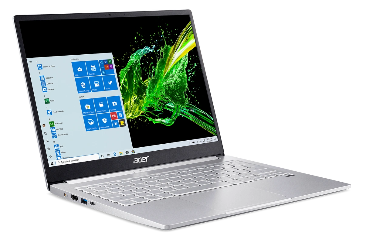 Acer  Swift 3 SF313-52  Core i5-1035G4/8GB/512GB SSD/13.5&quot; IPS QHD -BLK/Intel® Iris® Plus Graphics/Windows 10 H&amp;S/Sparkly Silver-1