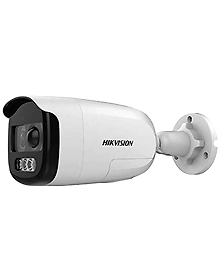 Hikvision  DS-2CE12DFT-PIRXOF(Turbo X ColorVu)  2 MP ColorVu PIR Siren Fixed Bullet Camera