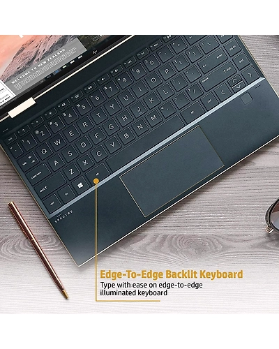 HP Spectre x360 13-aw2001TU (2D9H5PA#ACJ) Core i5 11th Gen/8GB RAM/512GB SSD/33.78cm Display/Intel Iris Xe Graphics/Windows 10 Home/MS Office/Poseidon Blue Aluminum-1