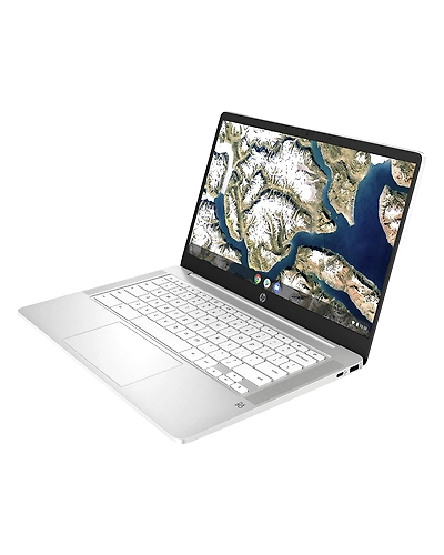 HP Chromebook 14a-na0002TU (2Z326PA) Celeron Dual Core/4GB/64GB SSD/14 inches/Intel UHD 600/Google Chrome/2.3 Kg-1