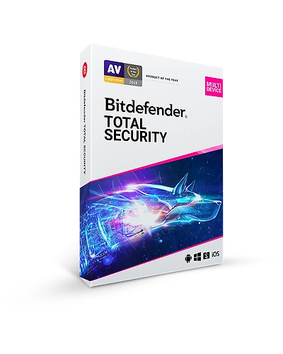Bitdefender Total Security Multi Device 1 Year Warranty-BDBT1005