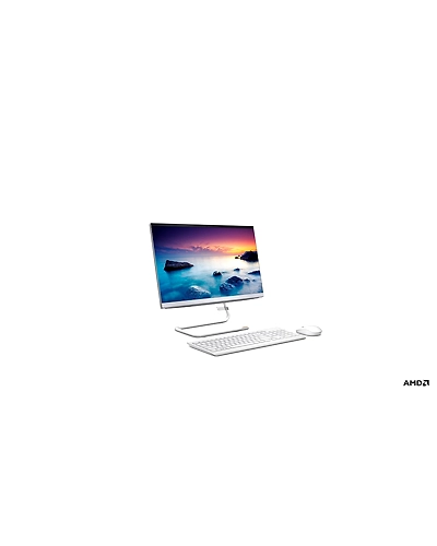 Lenovo Ideacentre AIO 3 22ADA05  Ryzen 3 Dual Core/8GB DDR4/1TB/21.5 Inch Screen/AMD Radeon Graphics/Windows 10 Home/with MS Office /Foggy White-2