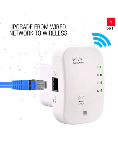 iBall iB-WRR312N 300M Wi-Fi Range Extender/Acc-2