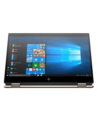 HP Spectre 15 x360 -eb0014TX   10th Gen i7-10750H/16GB/512GB SSD/‎15.6 Inches/GTX 1650Ti 4GB Graphics/Win 10 Pro MSO H &amp; S 2019/ UHD IPS micro-edge Touch WLED-backlit/Poseidon Blue-1
