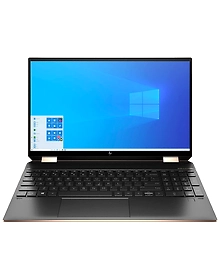 HPSpectre 15 x360 -eb0034TX 10th Gen i7-10750H/8GB/512GB SSD/‎15.6 Inches/GTX 1650Ti 4GB Graphics/Win 10 MSO H & S 2019/UHD IPS micro-edge Touch WLED-backlit/Nightfall Black