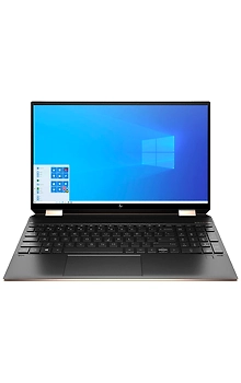 HPSpectre 15 x360 -eb0034TX 10th Gen i7-10750H/8GB/512GB SSD/‎15.6 Inches/GTX 1650Ti 4GB Graphics/Win 10 MSO H & S 2019/UHD IPS micro-edge Touch WLED-backlit/Nightfall Black