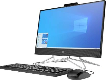 HP AlO 21-b0109in PC  Intel Cel J4025/4GB/1TB/20.7&quot; diagonal FHD display/Intel HD&amp; FHD/Windows 10 Home/Wired-1