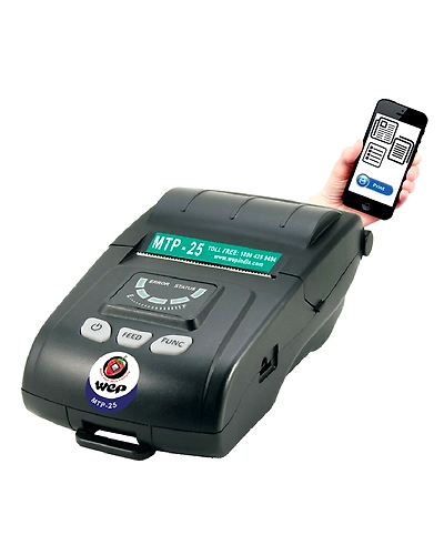 WeP 2 inch Mobile USB+ Bluetooth  Thermal Printer-RBP-0035