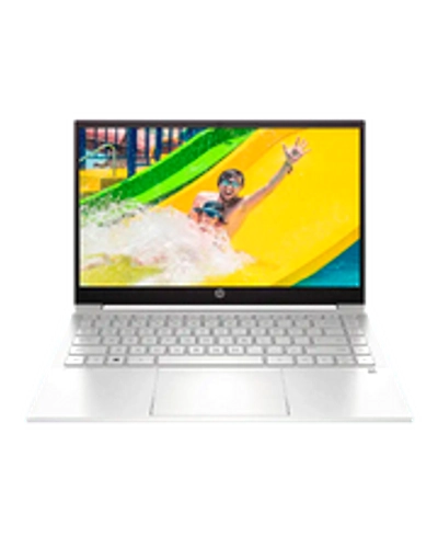 HP Pavilion 14-dv0053TU 11th Gen i5-1135G7/16GB/512GB SSD/14&quot; FHD Narrow Bezel/Intel Iris Xe Graphics/W10 MSO H &amp; S 2019/Ceramic white-2N1K9PA
