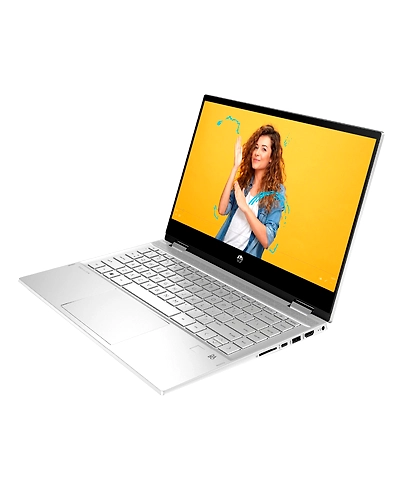 HP Pav x360 14-dw1037TU 11th Gen i3-1115G4/8GB/512GB SSD/14&quot; FHD Touch IPS, Anti Glare/Intel UHD Graphics/W10 MSO H &amp; S 2019/Narrow Bezel/250 nits-1
