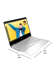 HP Pav x360 14-dw1036TU 11th Gen i3-1115G4/8GB/256GB SSD/14" FHD Touch IPS, Anti Glare/Intel UHD Graphics/W10 MSO H & S 2019/Narrow Bezel, 250 nits