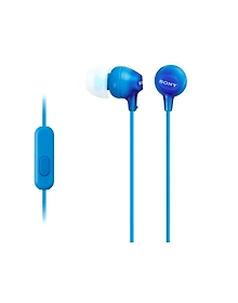 Sony MDR-EX14AP/Ear Headset/Mic/Blue