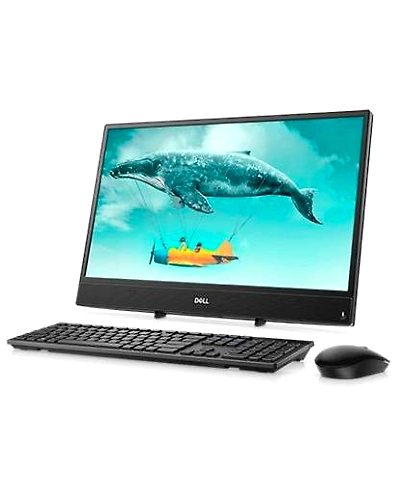 Dell AIO Inspiron 3280 PDC-5405U | 4GB DDR4 | 1TB HDD | 21.5&quot; FHD IPS AG |INTEGRATED |Windows 10 Home+ Office H&amp;S 2019 |Wireless Keyboard + Mouse | 1 Year Onsite Warranty-3YR-BLK-C262101WIN9