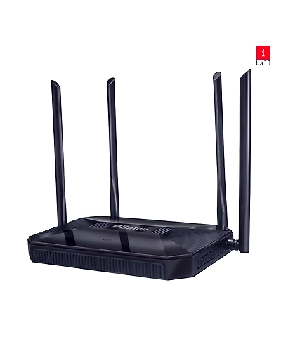 iBall iB-WRD12GN Router Broadband Giga WAN 12000 M -Sku_121254