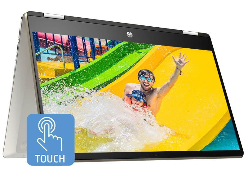 HP Pav x360 14-dh1502TU*  10th Gen i3-10110U/8GB/512GB SSD/14&quot; FHD Touch IPS, Anti Glare/Intel UHD Graphics/W10 MSO H &amp; S 2019/Narrow Bezel, 250 nits )-