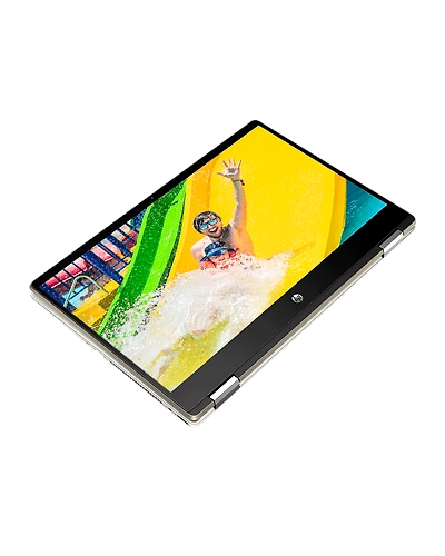 HP Pav x360 14-dh1502TU*  10th Gen i3-10110U/8GB/512GB SSD/14&quot; FHD Touch IPS, Anti Glare/Intel UHD Graphics/W10 MSO H &amp; S 2019/Narrow Bezel, 250 nits )-1