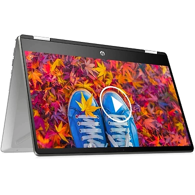 HP 14s-dr2016TU* 11th Gen i5-1135G7/8GB/512GB SSD/14&quot; FHD/NS/Intel Iris Xe Graphics/W10 MSO H &amp; S 2019 -360L9PA